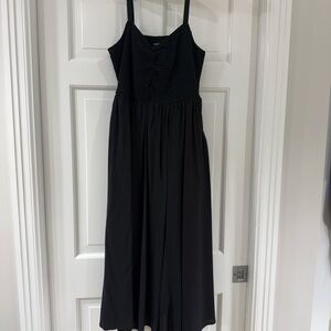 Torrid Black Sleeveless Maxi Dress